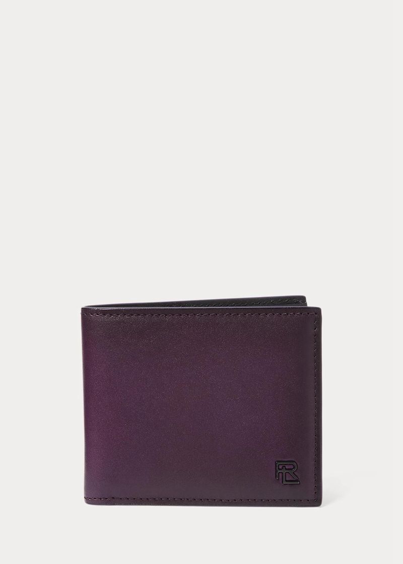 Cartera Purple Label Hombre Vachetta Cuero Billfold Chile Moradas NUHSG-8327